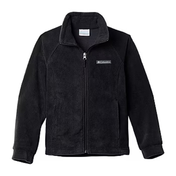 Columbia Youth Dark Grey/Black Zip Up Sweater Sz XL - Picture 1 of 6